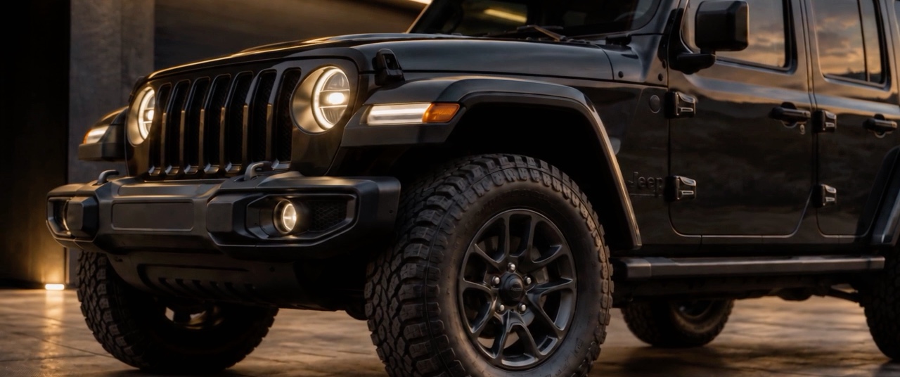 JEEPの車両イメージ。生成素材